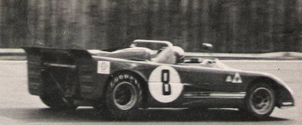 Peter Revson i Rolf Stommelen na samochodzie Alfa Romeo T33/TT/3.