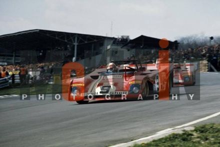 Clay Regazzoni i Brian Redman na samochodzie Ferrari 312 PB.