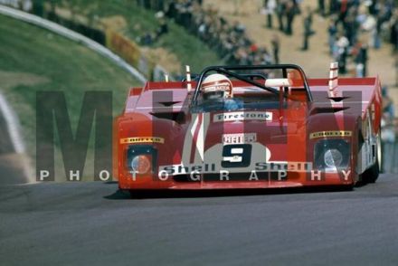 Clay Regazzoni i Brian Redman na samochodzie Ferrari 312 PB.