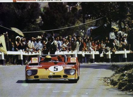 Nanni Galli i Helmut Marko na samochodzie Alfa Romeo T33/TT/3.