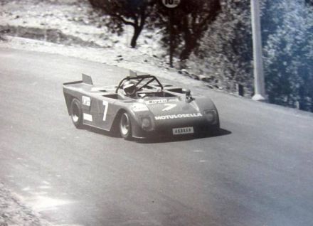 Giuseppe Virgilio i Luigi Taramazzo na samochodzie Abarth Osella 2000.