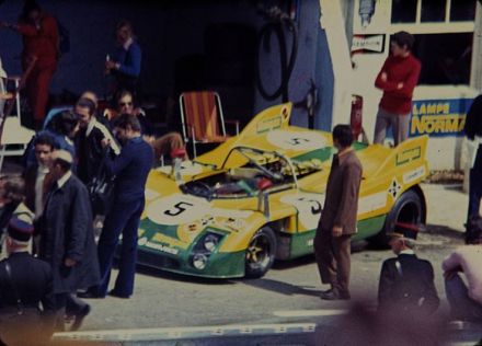 Juan Fernandez, Francisco Torredemer i Eugenio Baturone na samochodzie Porsche 903/03.
