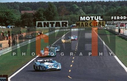 Nr.12.Jean Pierre Beltoise i Chris Amon na samochodzie Matra Simca MS 670.