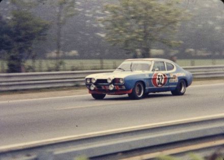 Dieter Glemser i Alex Soler-Roig na samochodzie Ford Capri RS2600.