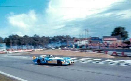 Francois Cevert i Howden Ganley na samochodzie Matra Simca MS 670.