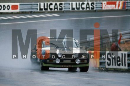 Gerry Birrell i Claude Bourgoignie na samochodzie Ford Capri RS 2600.