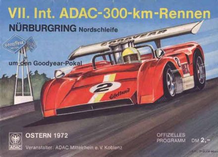 7 ADAC-300 km rennen um den Goodyear Pokal. 1 eliminacja.  3-4.04.1972r.