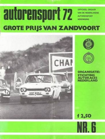 Grote Prijs van Zandvoort (NL). 3 eliminacja.  18.06.1972r.