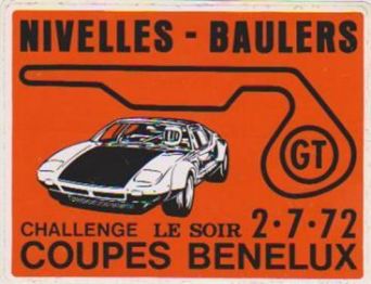 Coupes Benelux – Nivelles (B). 4 eliminacja.  2.07.1972r.
