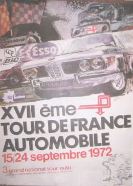 17. Tour de France Automobile (F). 8 eliminacja.  22-24.09.1972r.
