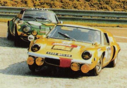 T.Agdnal na samochodzie Lotus Europa.