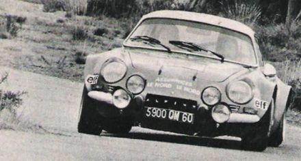 17. Tour de France Automobile (F). 8 eliminacja.  22-24.09.1972r.