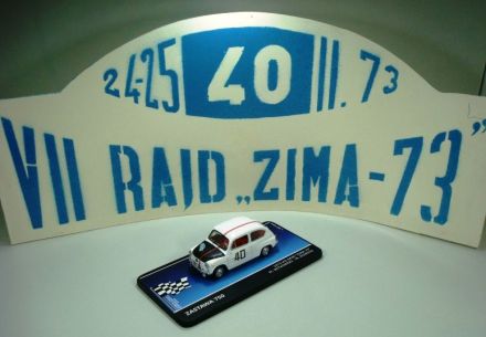 7 Rajd Nocny Zima - 1973