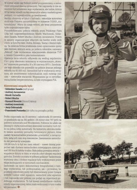Rekord Polskiego Fiata - 1973r.