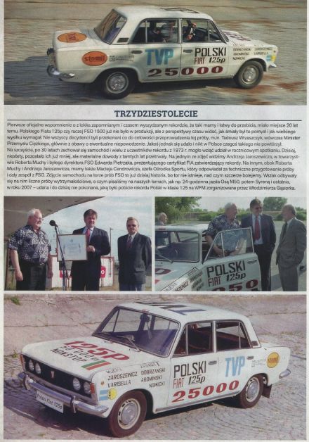 Rekord Polskiego Fiata - 1973r.