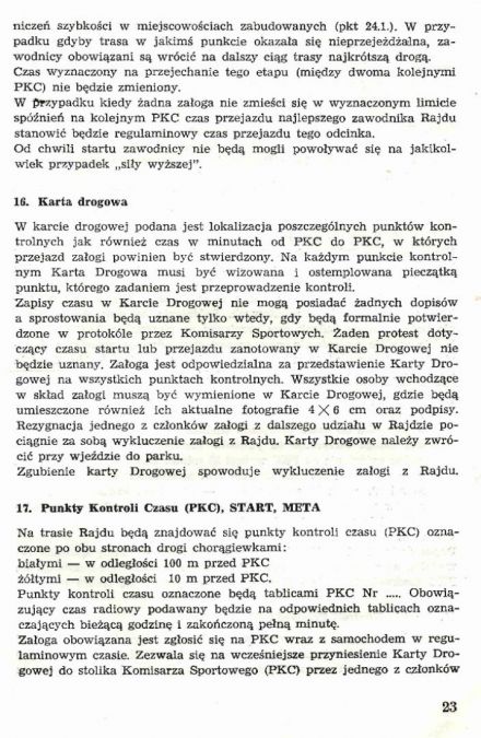 Rajd Dolnośląski - 1973r