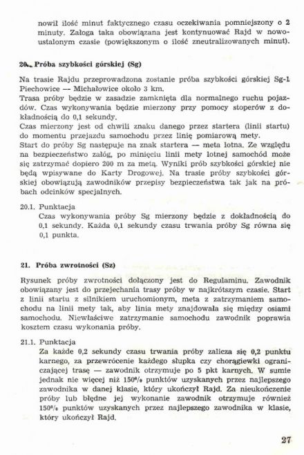 Rajd Dolnośląski - 1973r
