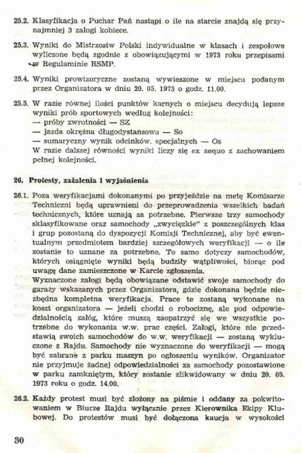 Rajd Dolnośląski - 1973r