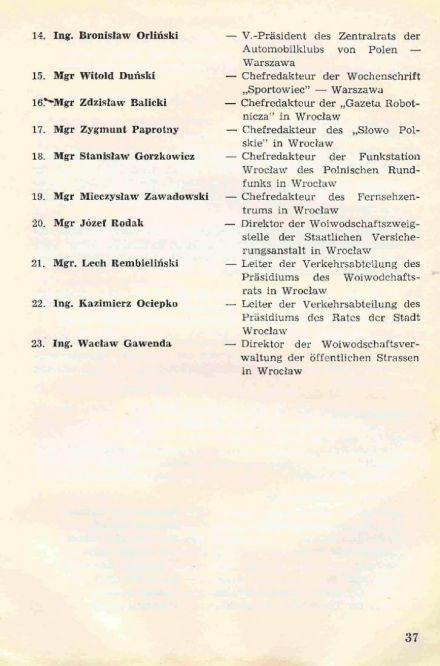 Rajd Dolnośląski - 1973r