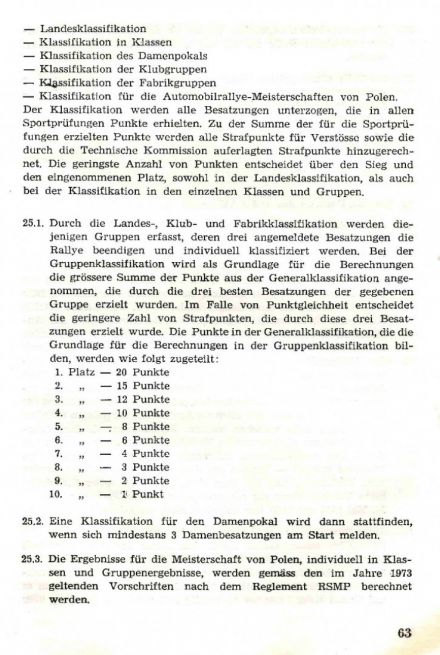 Rajd Dolnośląski - 1973r