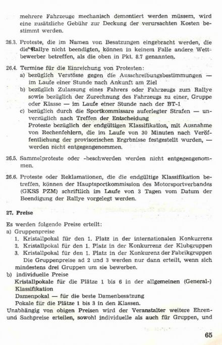 Rajd Dolnośląski - 1973r