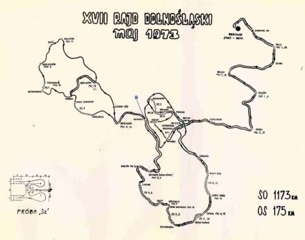 Rajd Dolnośląski - 1973r