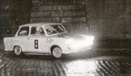 Albin Śliski i Andrzej Wodziński – Trabant 601.