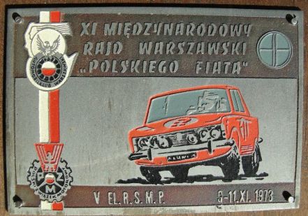 Rajd Warszawski 1973r