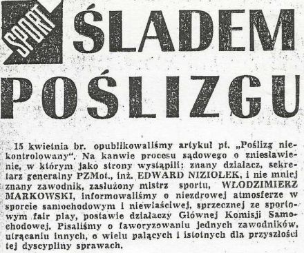 Rajdowe Mistrzostwa Polski 1973r.