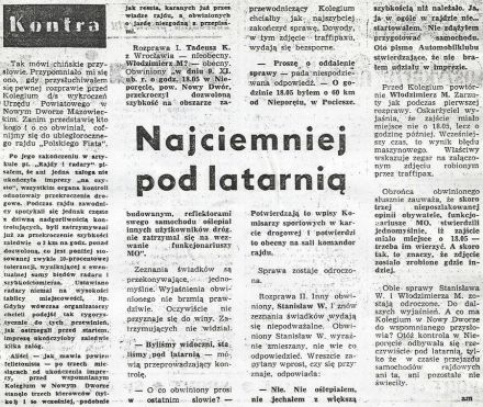 Rajdowe Mistrzostwa Polski 1973r.