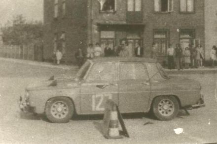 Zbigniew Maliński i Jacek Czayka – Renault 8 Gordini.