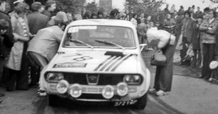 Błażej Krupa i Jerzy Landsberg – Renault 12 Gordini.