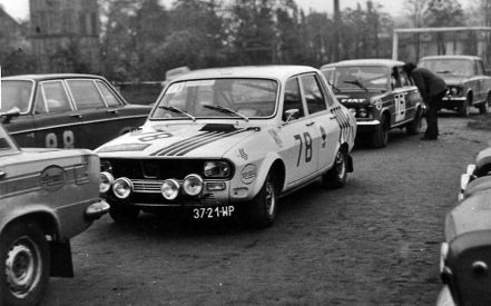 Błażej Krupa i Jerzy Landsberg – Renault 12 Gordini.