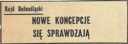 Rajd Dolnośląski 1974r