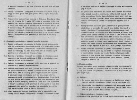 18 Rajd Dolnoślaski - 1974r