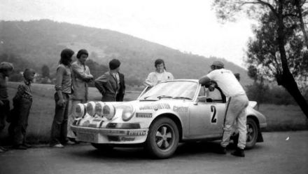 Klaus Rüssling i Wolfgang Weiss – Porsche Carrera RS.