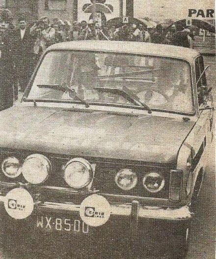 Maciej Sawowiak i Jan Czyżyk – Polski Fiat 125p/Monte Carlo.