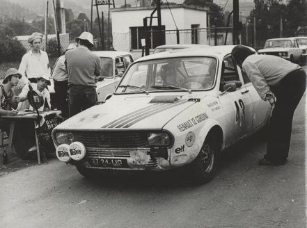 Błażej Krupa i Jerzy Landsberg – Renault 12 Gordini.