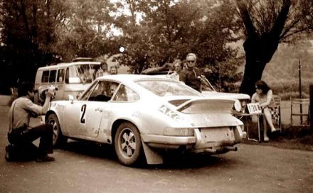 Klaus Rüssling i Wolfgang Weiss – Porsche Carrera RS.