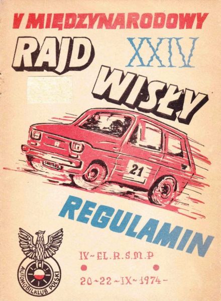 Rajd Wisły - 1974r