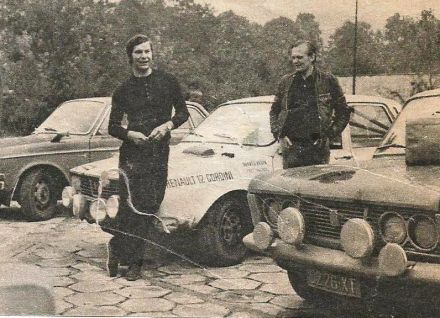Błażej Krupa i Jerzy Landsberg – Renault 12 Gordini.