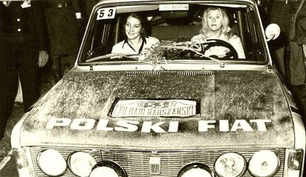 Janina Jedynak i Irena Jaroszewicz – Polski Fiat 125p/1500.