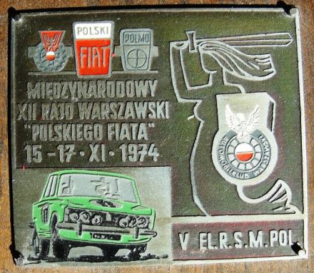 Rajd Warszawski 1974r