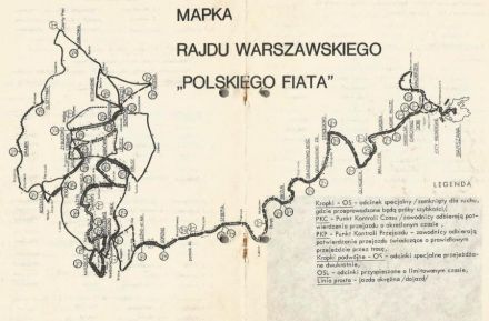 Rajd Warszawski 1974r