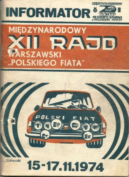 Rajd Warszawski 1974r