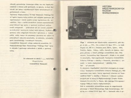 Rajd Warszawski 1974r