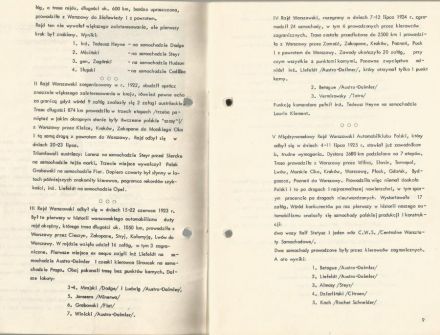 Rajd Warszawski 1974r