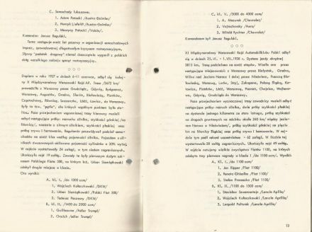 Rajd Warszawski 1974r