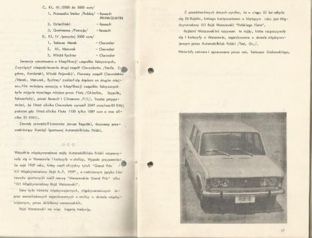 Rajd Warszawski 1974r