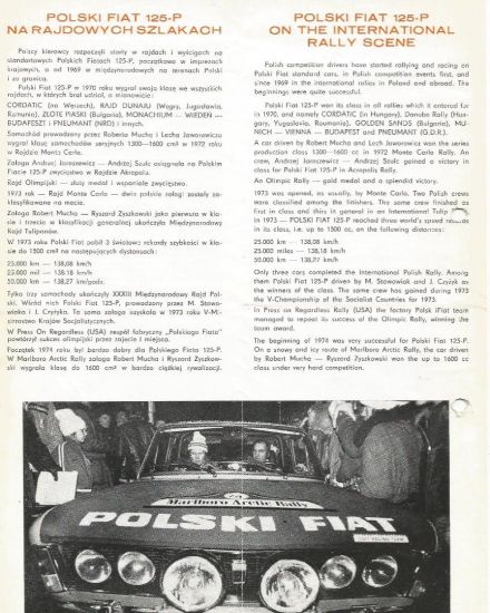 Rajd Warszawski 1974r